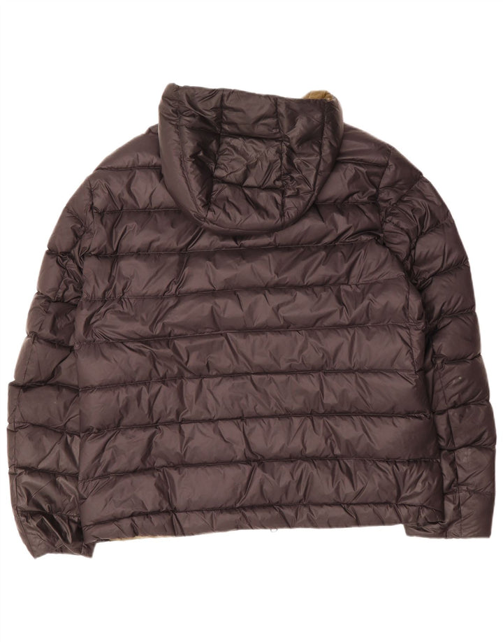 Giacca imbottita con cappuccio da uomo Blauer UK 44 2XL Poliammide nera