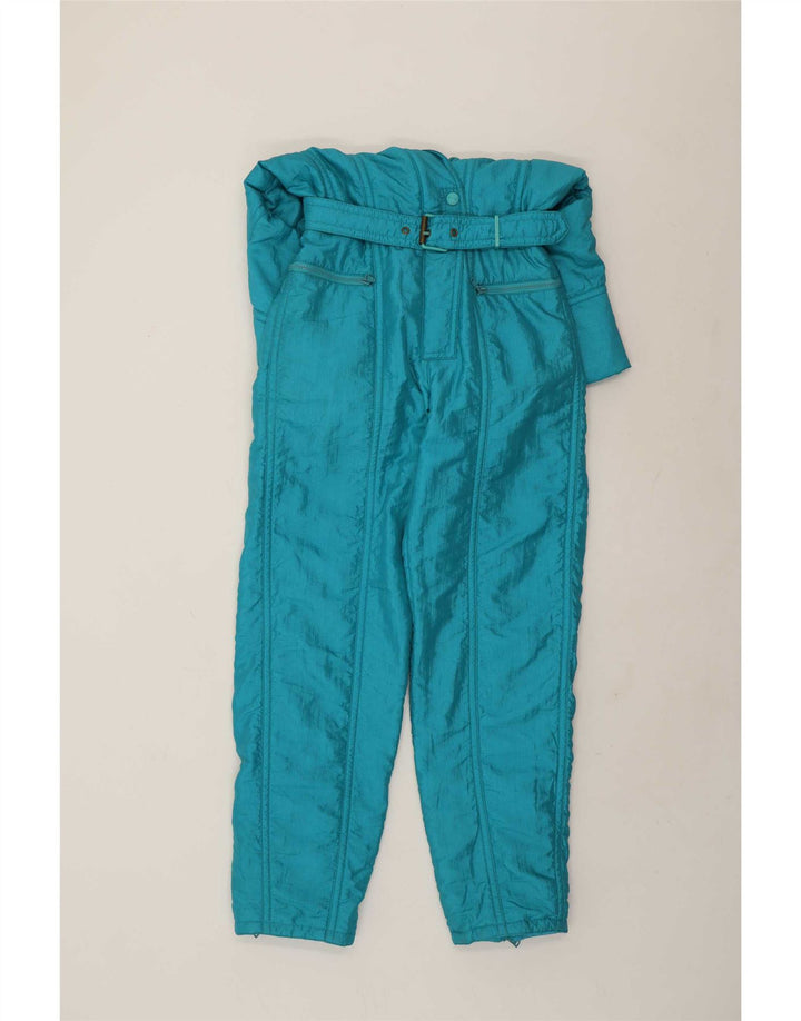 Tuta da sci da donna Ellesse IT 46 Large Blu Nylon Retro