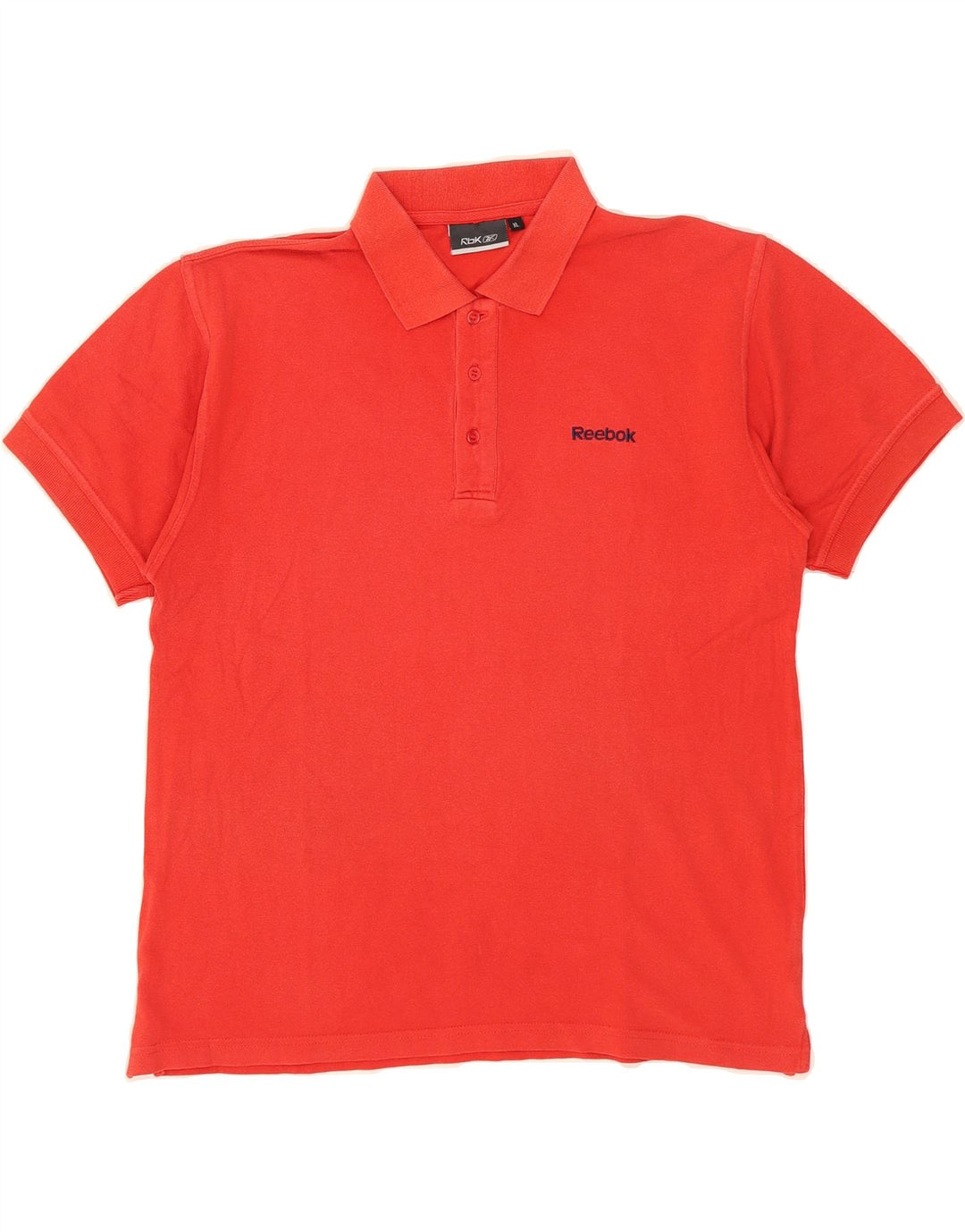 REEBOK Mens Polo Shirt XL Red Cotton Vintage Reebok and Second-Hand Reebok from Messina Hembry 