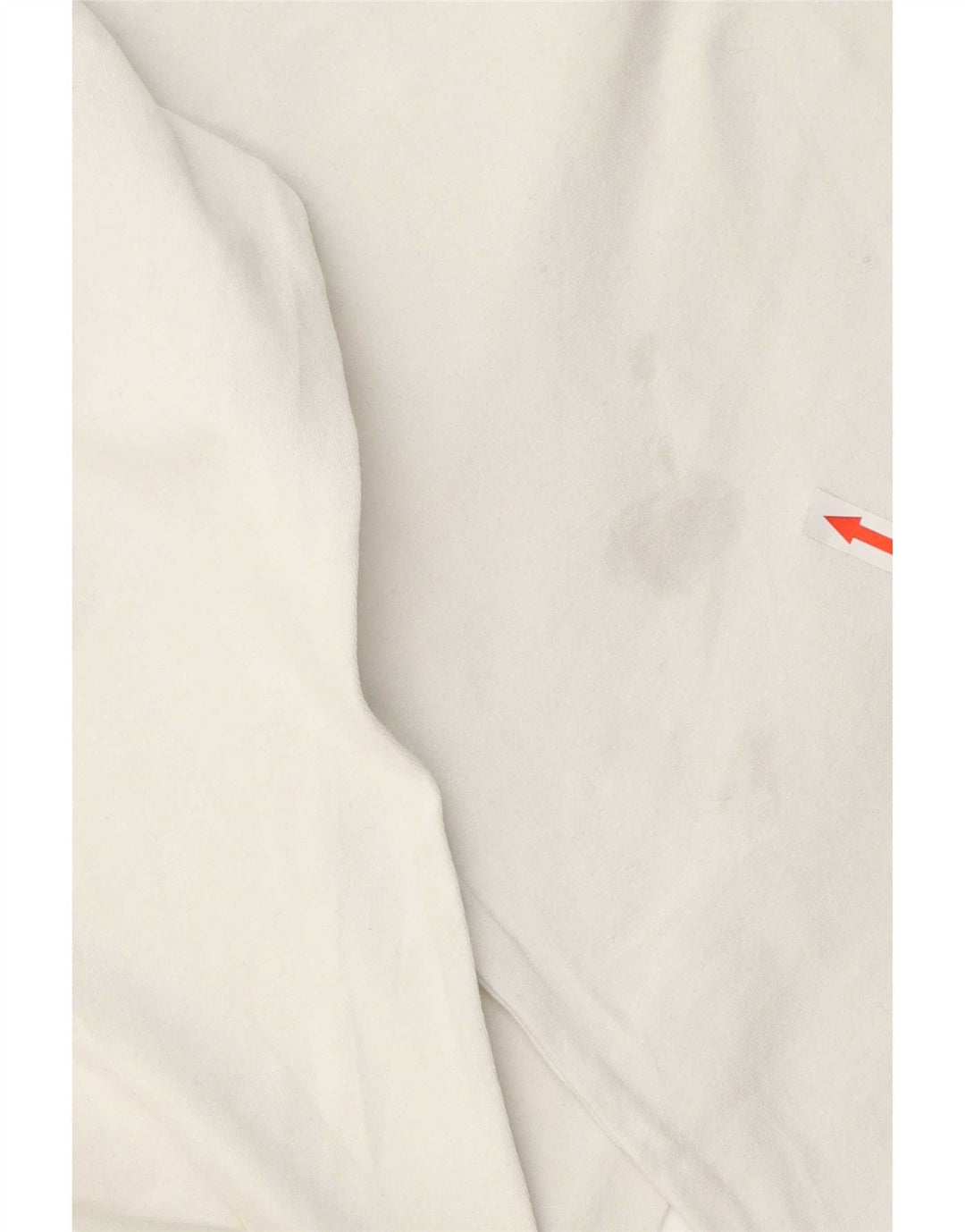 Marlboro Classics Top da uomo a maniche lunghe in cotone bianco medio