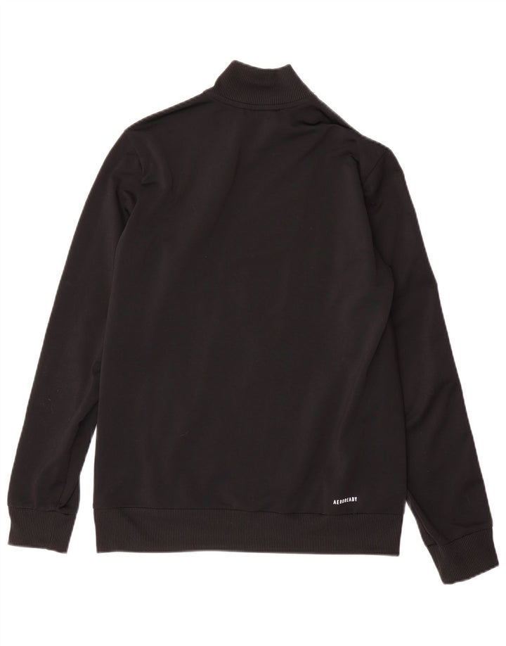 Giacca da tuta ADIDAS Aeroready per ragazzi 13-14 anni Colorblock nera