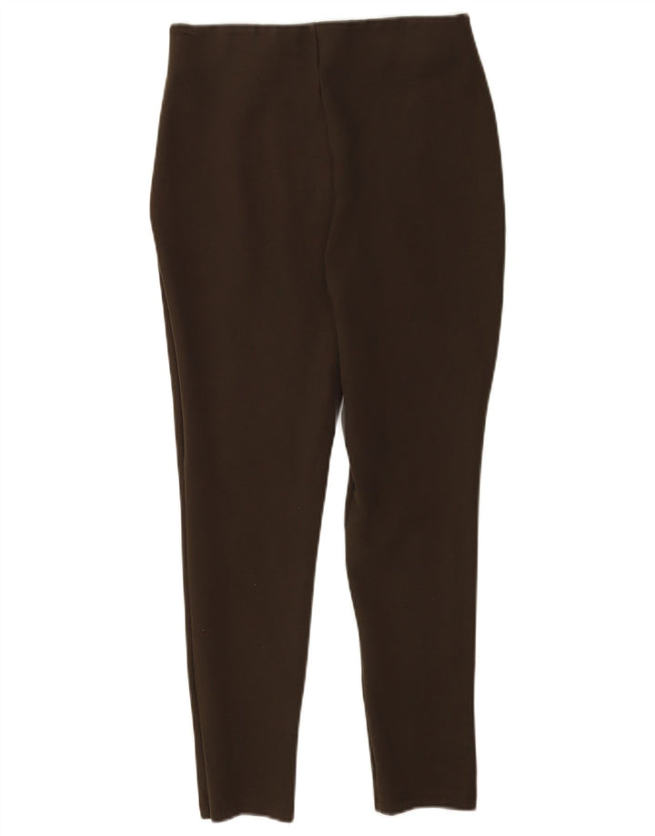 Leggings corti da donna Zara UK 14 grande viscosa verde