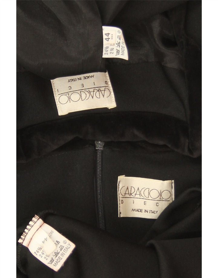 Set Caracciolo Donna 4 Bottoni 2 Pezzi IT 44 Medio Nero Poliestere