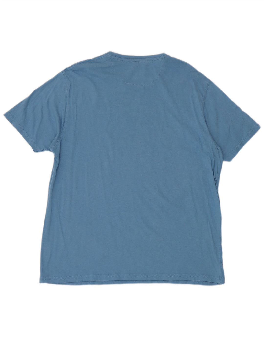 T-shirt da uomo James Pringle Top grande in cotone blu