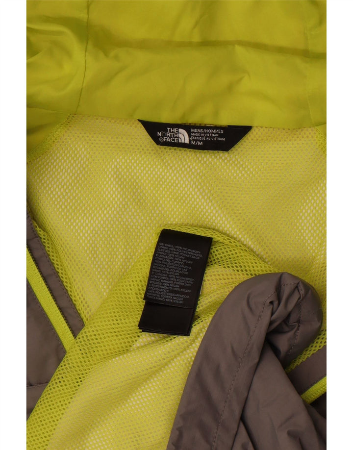 Giacca antipioggia da uomo con cappuccio The North Face UK 38 Nylon color block grigio medio