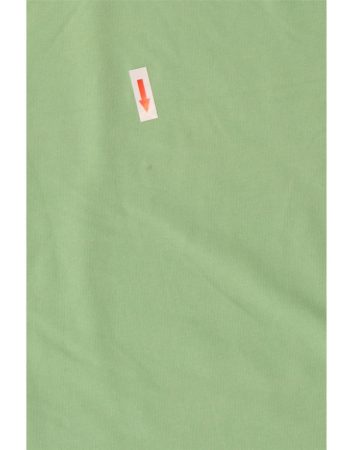 T-shirt da uomo Fat Face Top grande in cotone verde