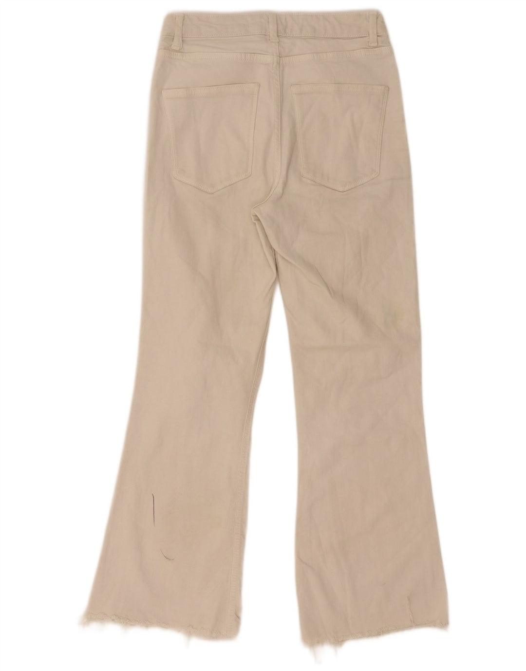 Jeans Bootcut da donna Zara EU 36 XS W26 L28 Bianco sporco