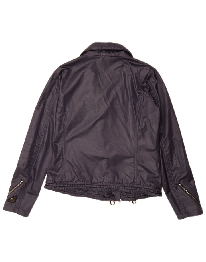Giubbotto Bomber Donna HOGAN IT 44 Medio Blu Navy Cotone