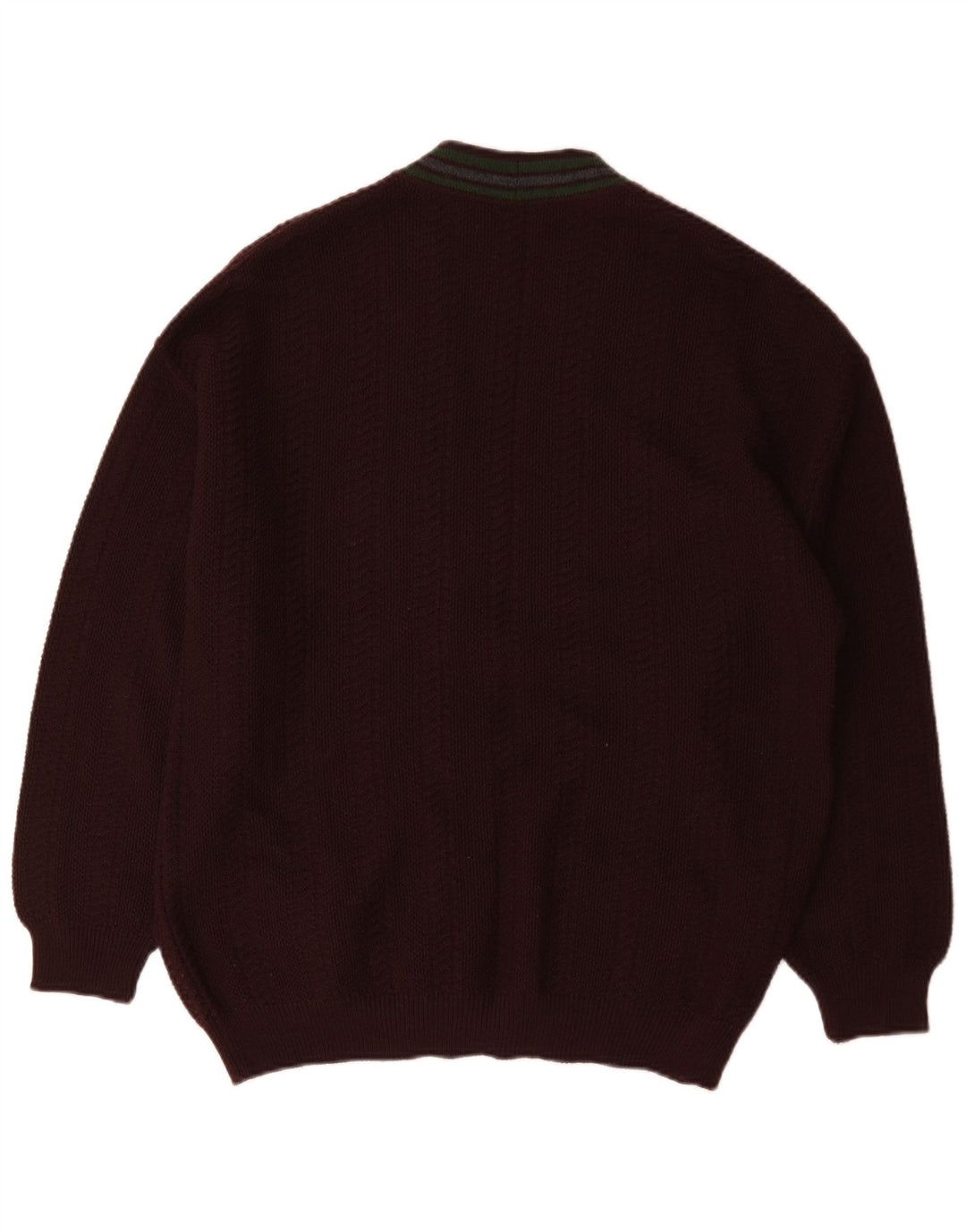 Maglione cardigan da uomo Il Granchio XL Bordeaux