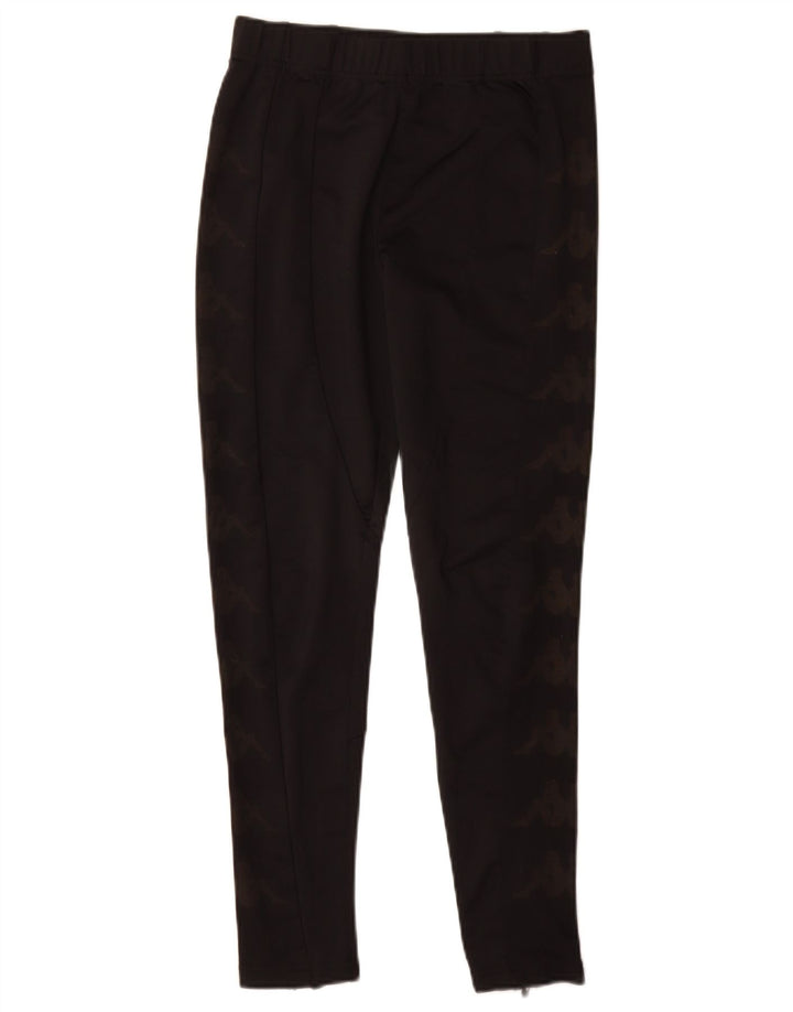 Leggings grafici da donna Kappa UK 10 piccoli neri