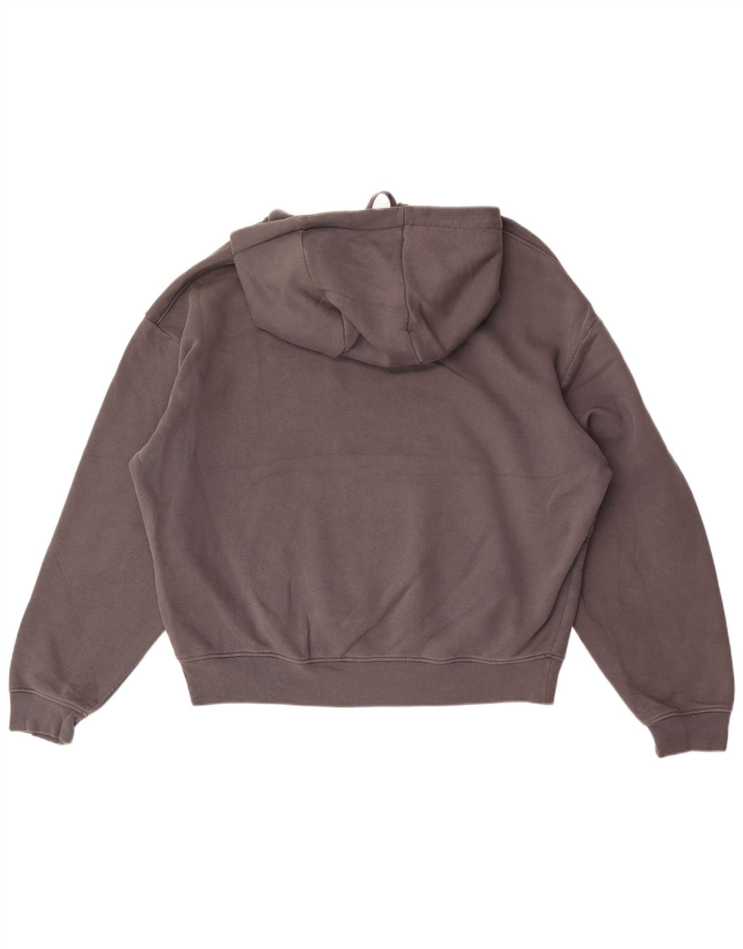 Maglione oversize con cappuccio da donna Zara EU 44 XL cotone grigio