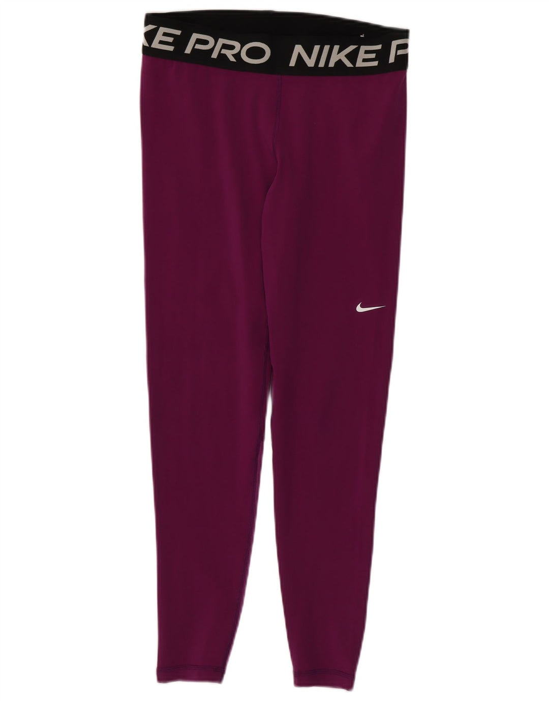 Leggings grafici Nike Dri Fit da donna UK 12 poliestere viola medio