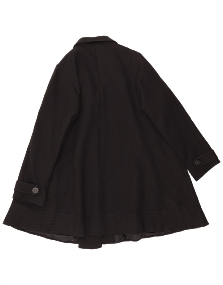 Soprabito ampio da donna Reiss UK 14 cotone nero medio