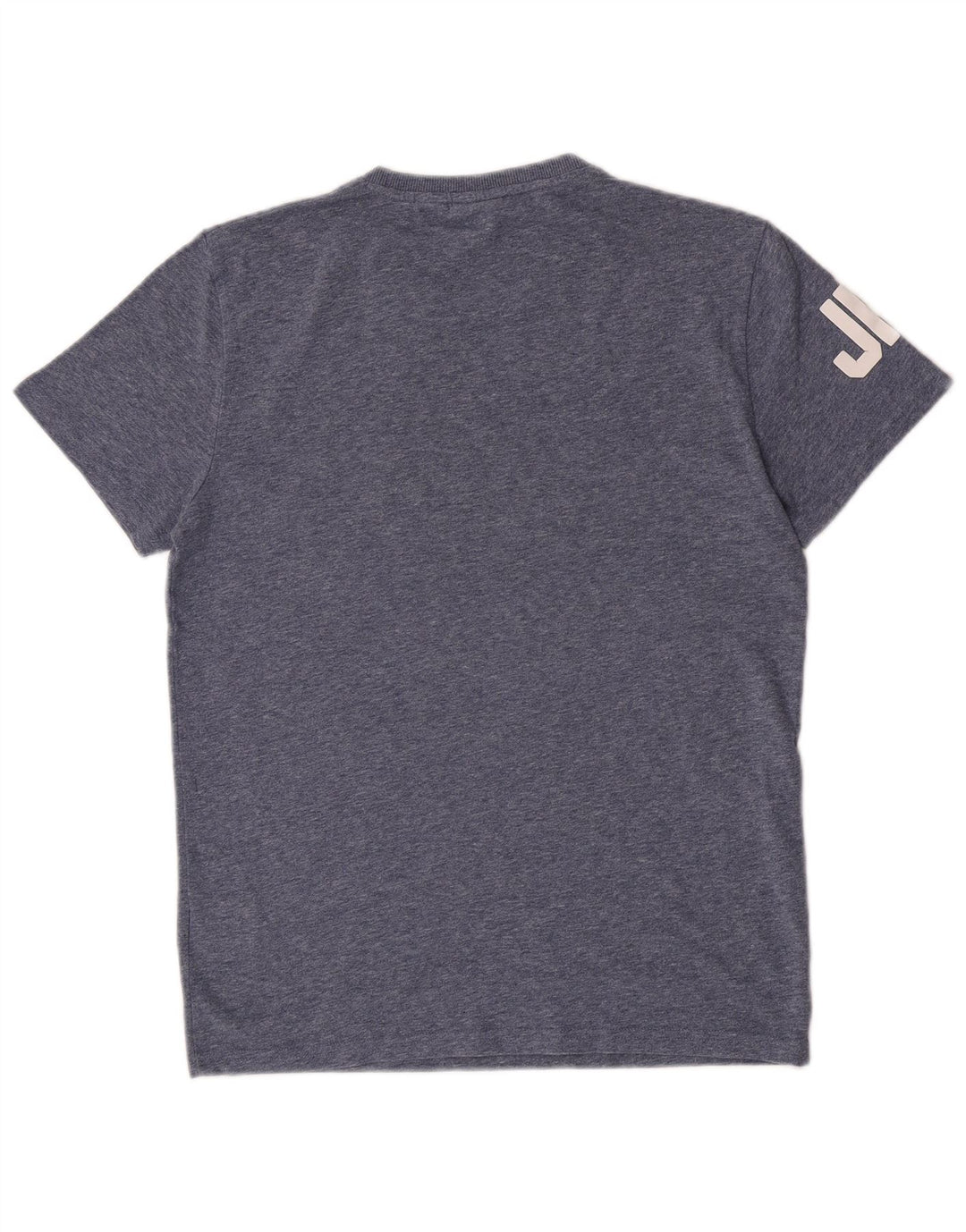 T-shirt grafica da uomo Superdry Top in cotone grigio medio