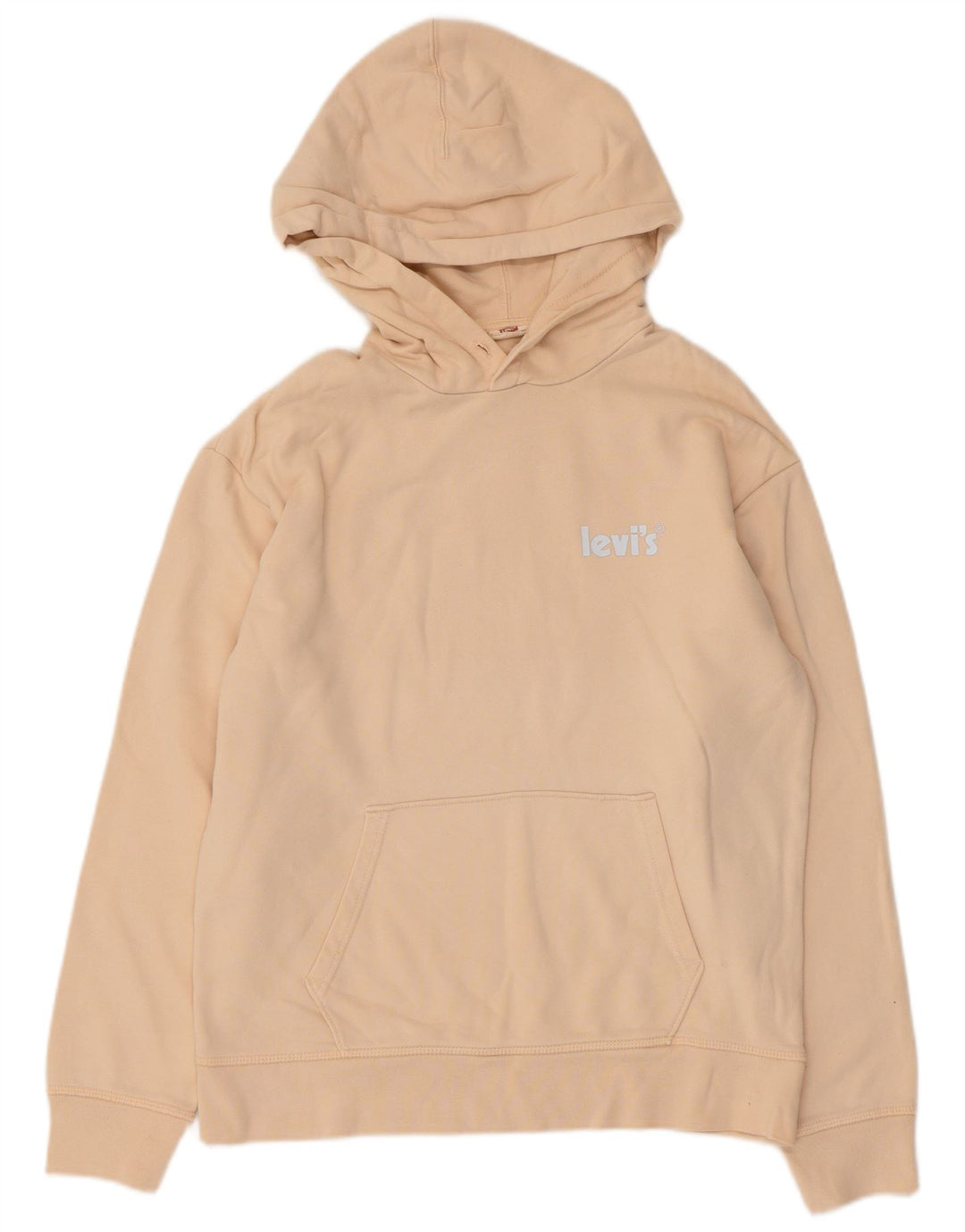 Maglione con cappuccio da uomo Levi's piccolo in cotone beige