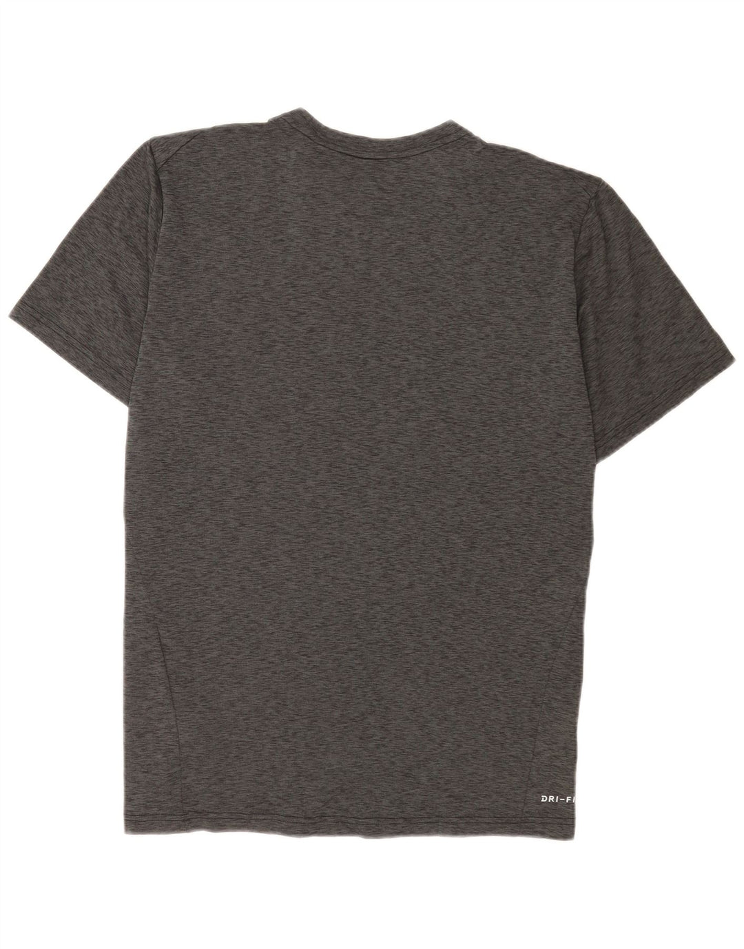 T-shirt Nike Dri Fit da uomo, grande, in poliestere chiazzato grigio