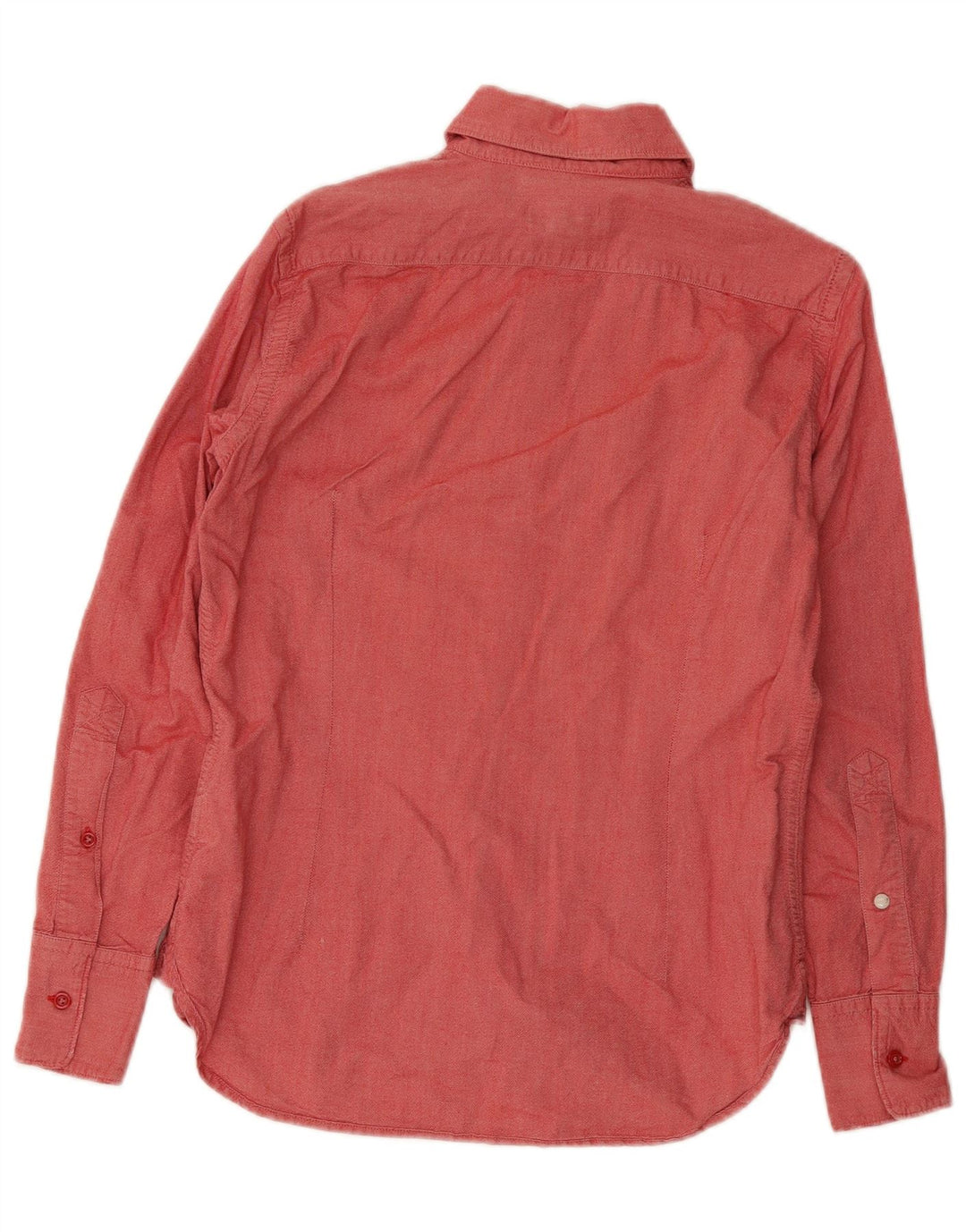Camicia Diesel Regular Fit da uomo piccola in cotone rosso