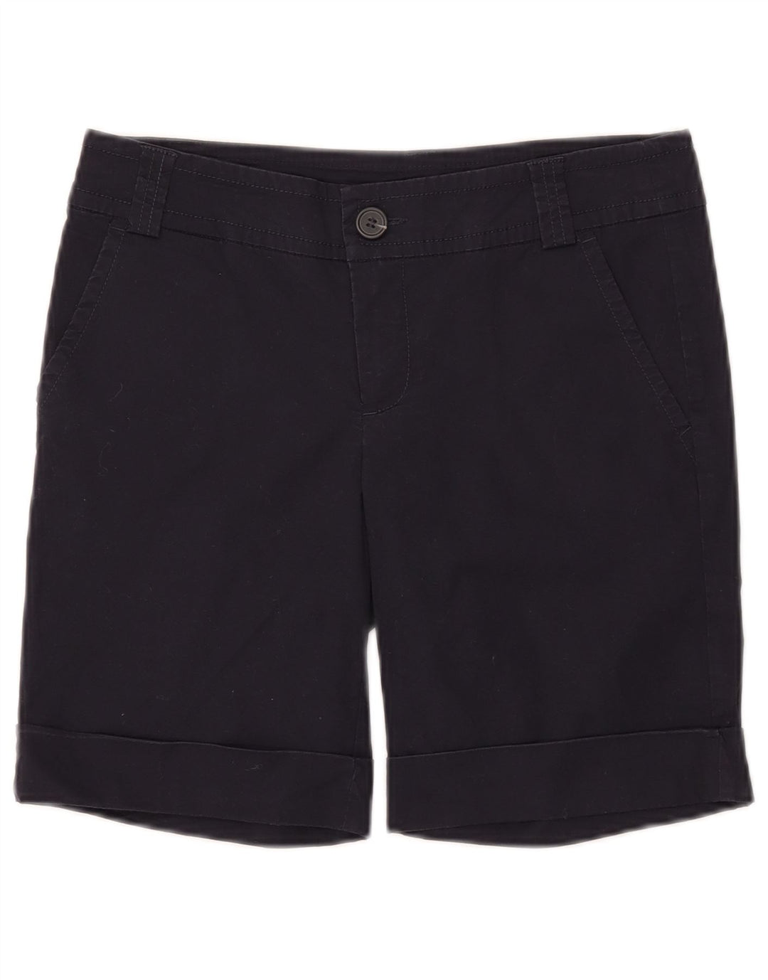 Pantaloncini chino da donna VINTAGE W30 medio blu navy