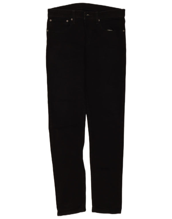 Jeans Levi's da uomo 512 slim affusolati W32 L32 cotone nero
