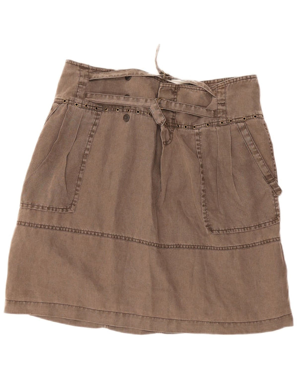 Gonna a trapezio da donna Marlboro Classics IT 44 media W34 marrone