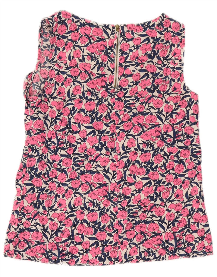 Camicetta da donna Oasis Top UK 10 Piccolo poliestere floreale rosa