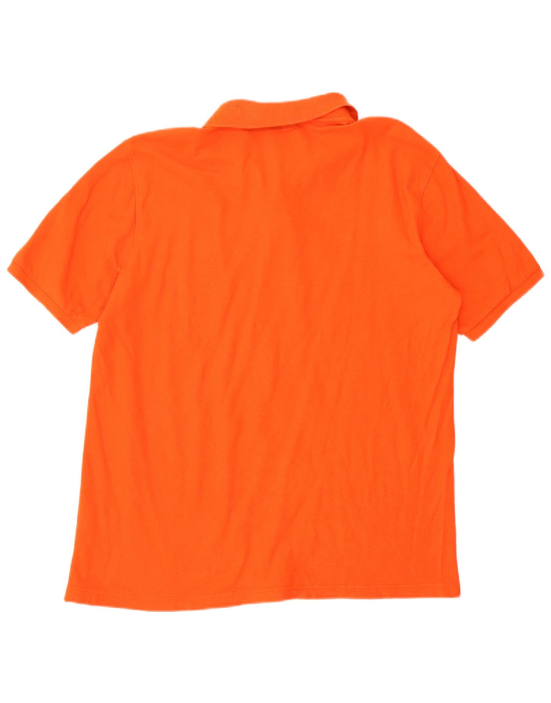 Polo da uomo Fila Large in cotone arancione