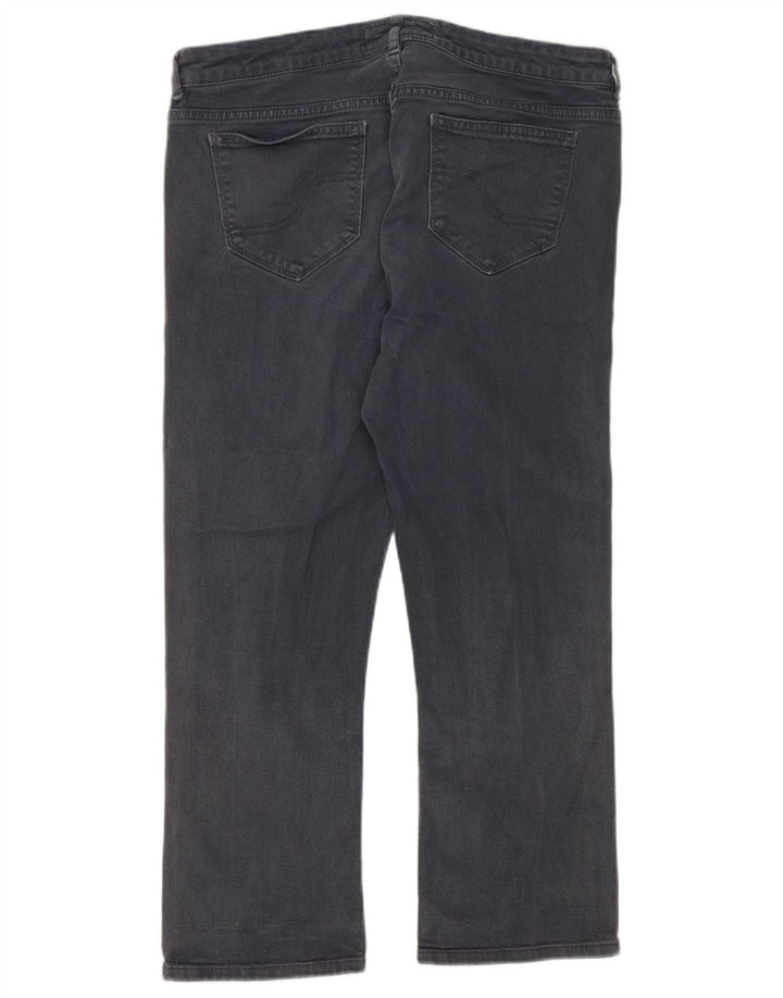 Jeans corti da donna Fat Face UK 12 Medio W32 L22 Cotone grigio