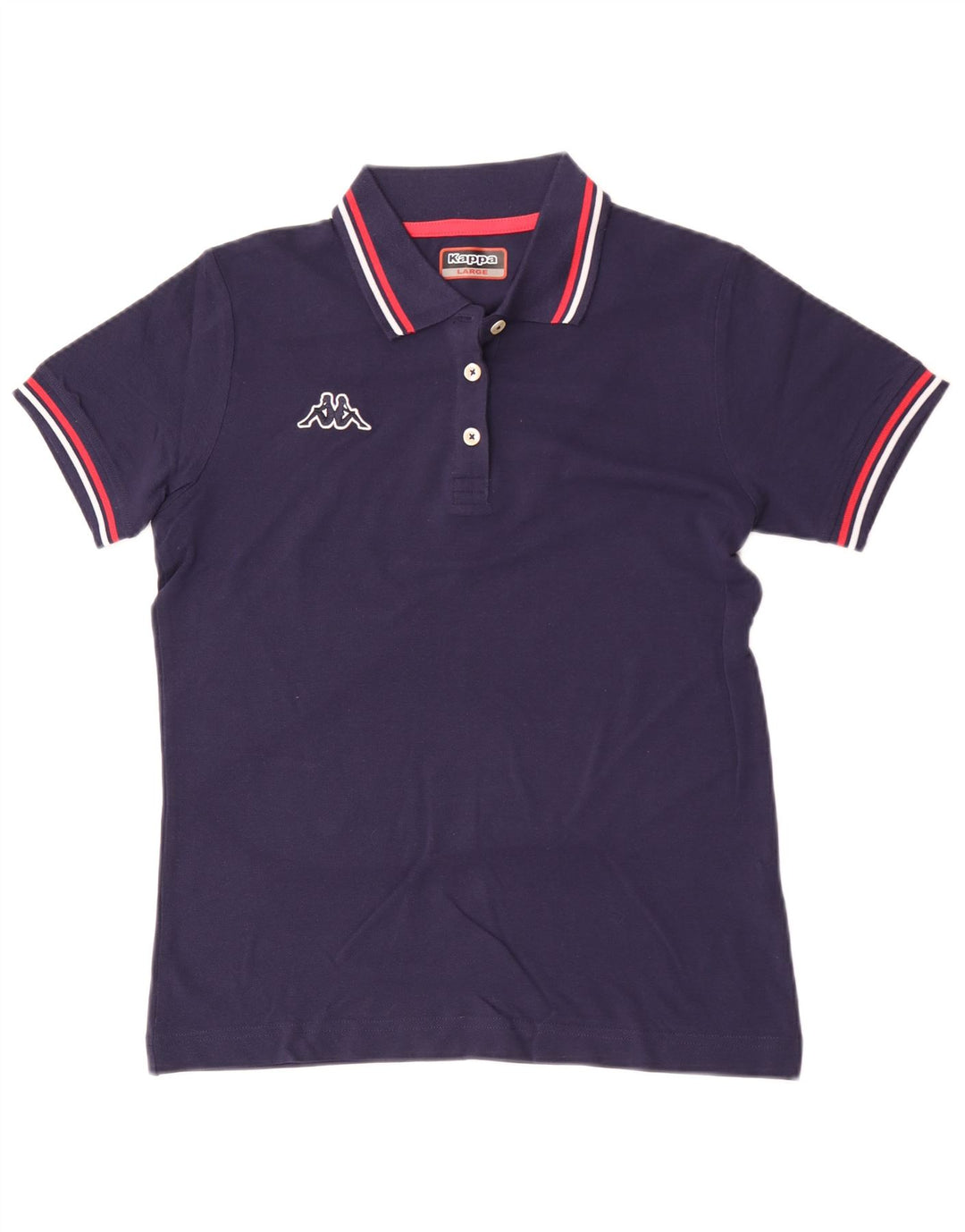 Polo Kappa da donna UK 14 grande blu navy