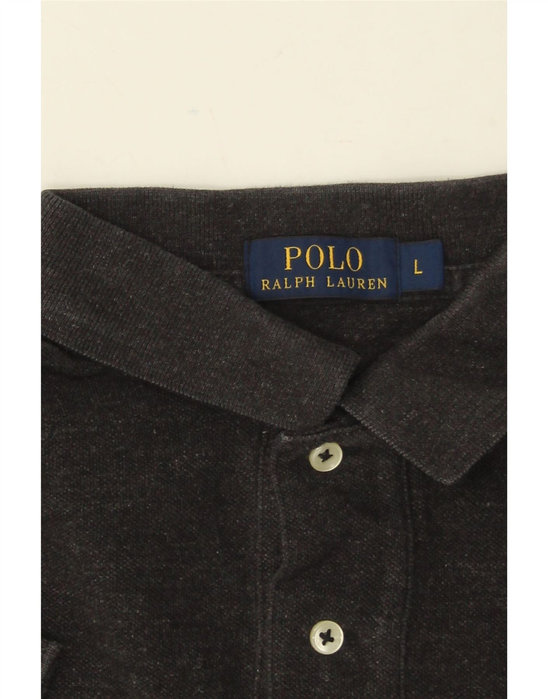 POLO RALPH LAUREN Polo da uomo grande grigia