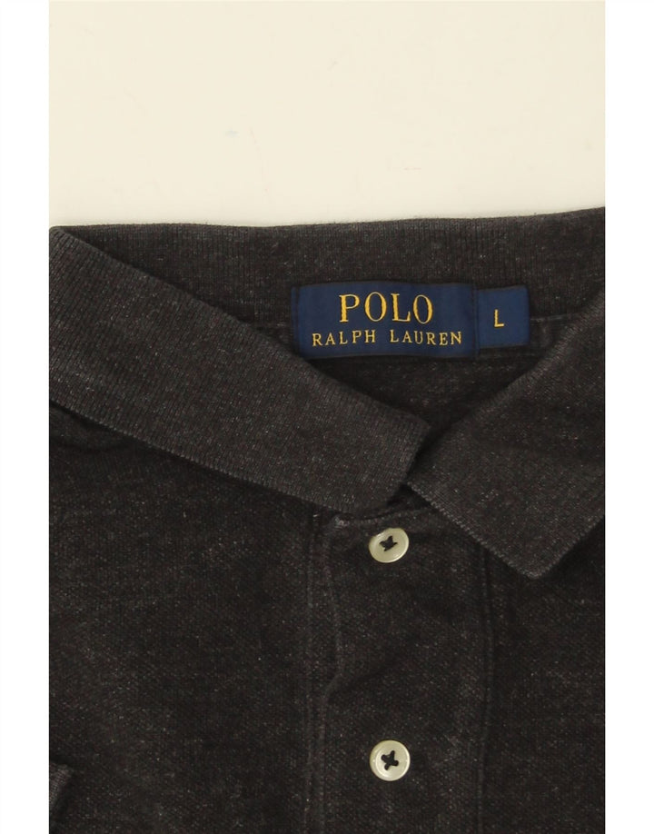 POLO RALPH LAUREN Polo da uomo grande grigia