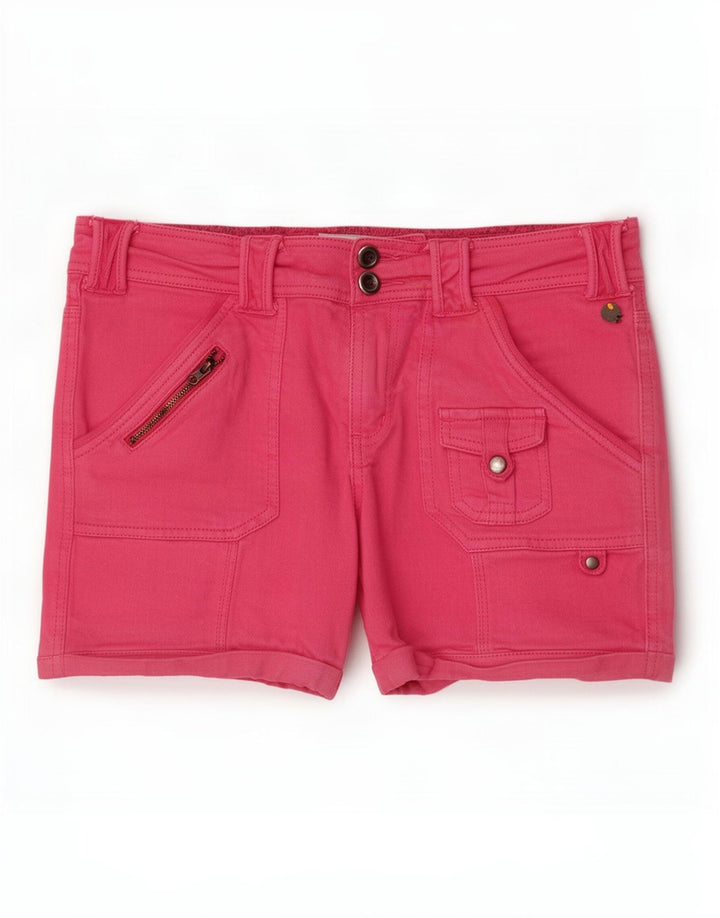 Malvin Womens Denim Shorts EU 38 Medium W29 Pink Cotton