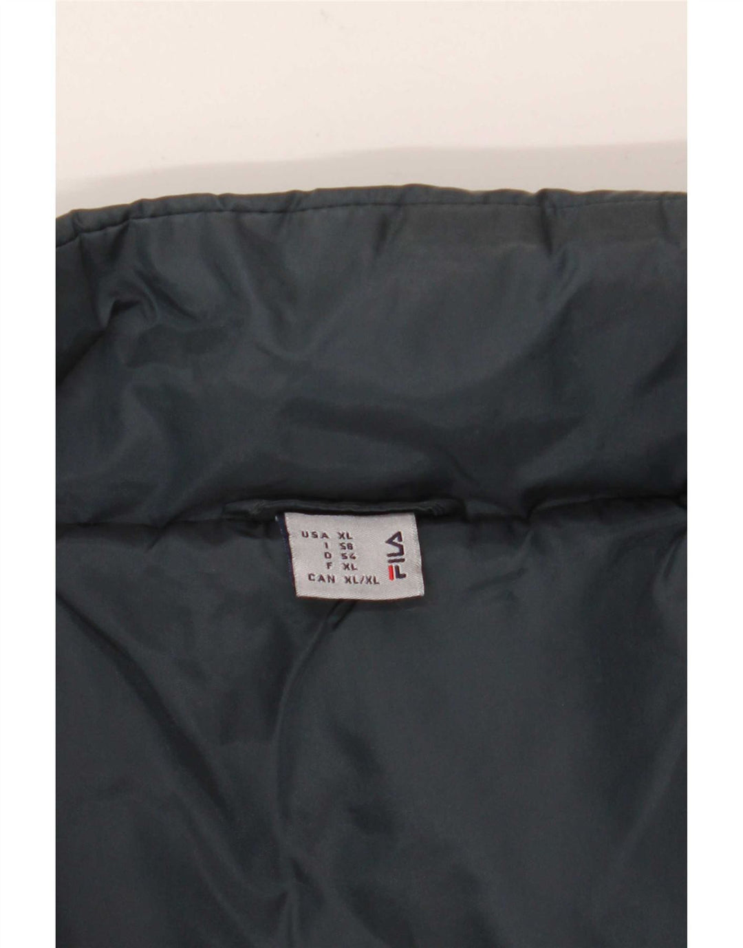 Giacca imbottita da uomo Fila IT 56 XL Blu Navy Colourblock