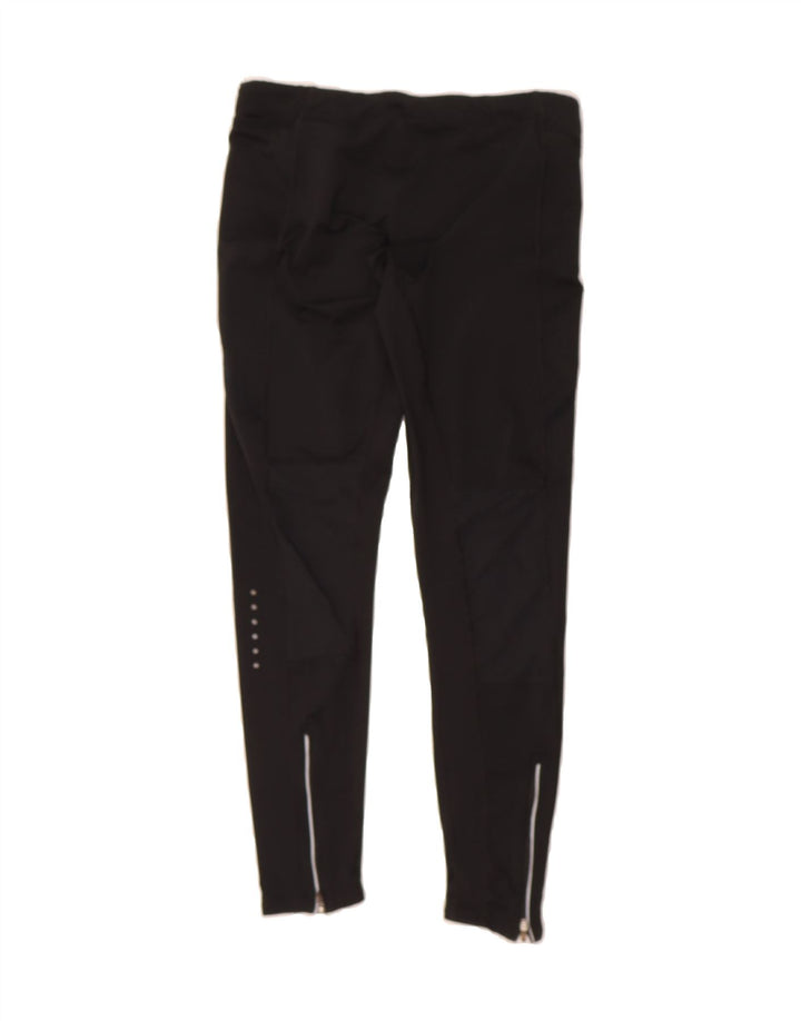 NIKE Womens Dri Fit Leggings UK 12 Medium  Black Polyester Vintage Nike and Second-Hand Nike from Messina Hembry 