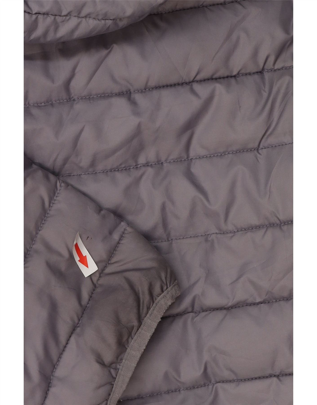 Giacca imbottita con cappuccio da uomo Ellesse UK 40 grande poliestere grigio