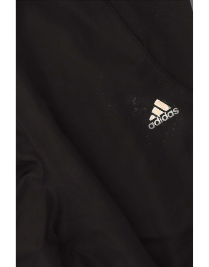 Pantaloni da tuta Adidas Climacool da uomo grandi in poliestere color block nero