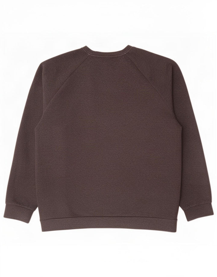 Felpa Adidas Uomo Maglione 2XL Cotone Grigio