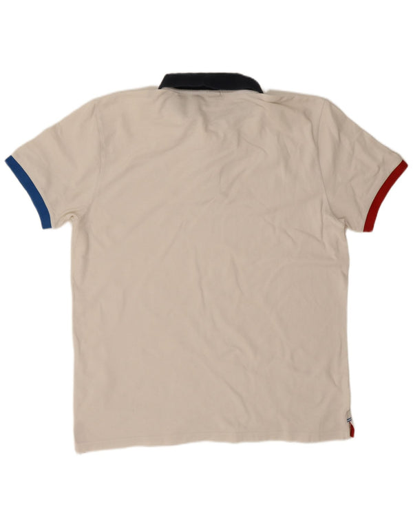 Polo da uomo North Sails 2XL in cotone bianco sporco