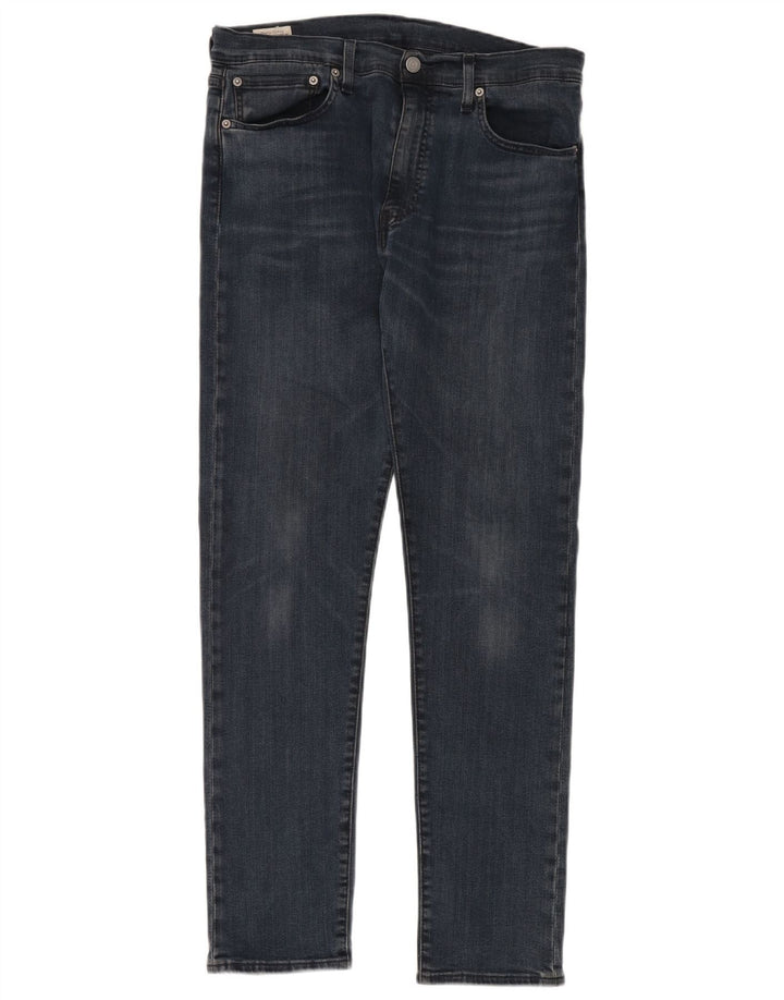 Jeans skinny da uomo Levi's W34 L32 in cotone blu