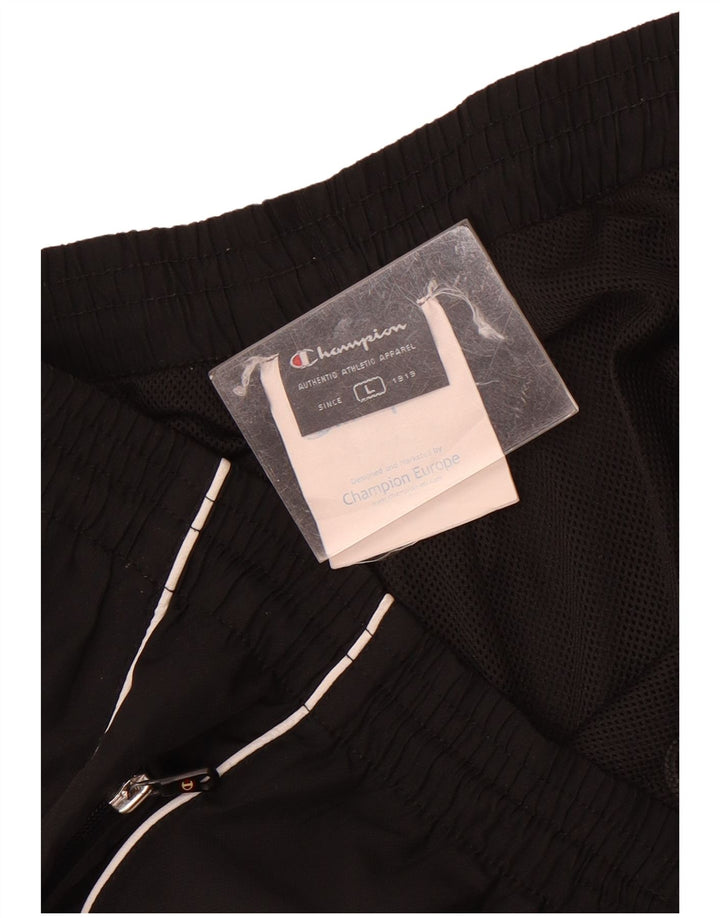 Pantaloni da tuta da uomo Champion Joggers Large Nero Poliestere