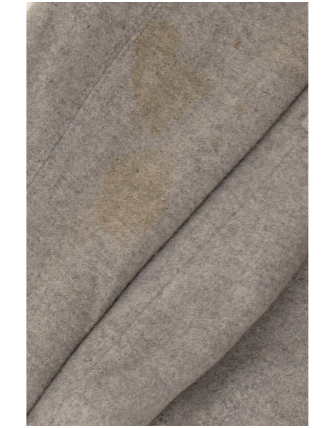 Cappotto da marinaio con cappuccio da donna Zara UK 10 piccolo in lana grigia