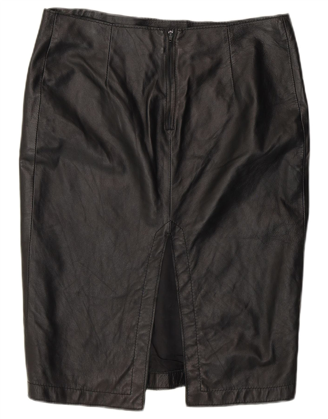 Gonna a tubino vintage da donna IT 44 media W32 nera