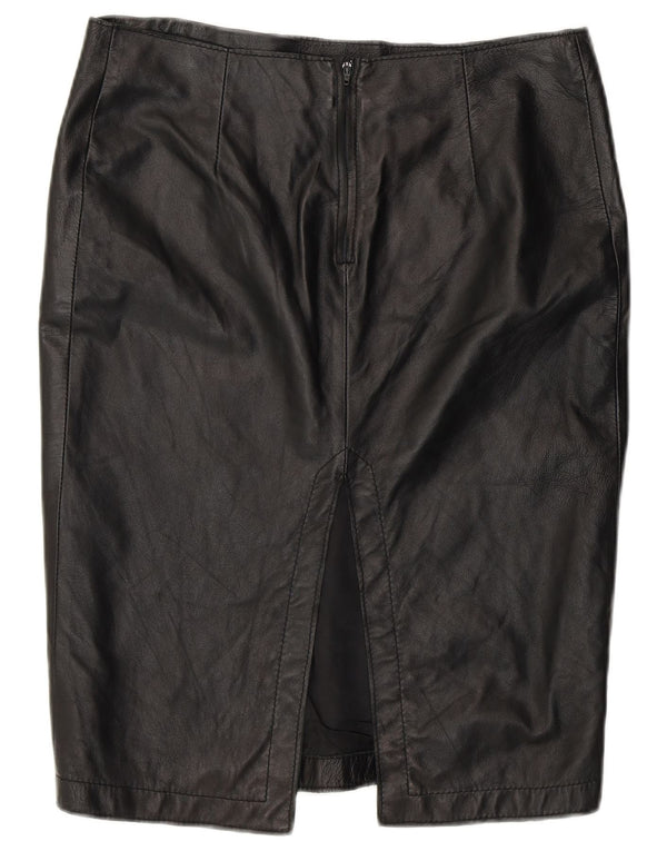 Gonna a tubino vintage da donna IT 44 media W32 nera