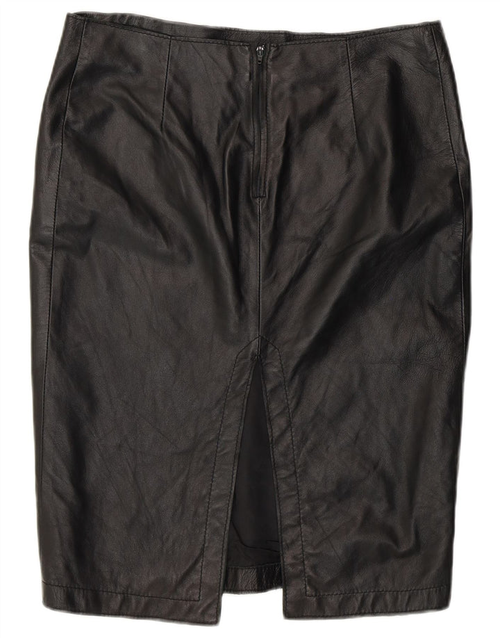 Gonna a tubino vintage da donna IT 44 media W32 nera