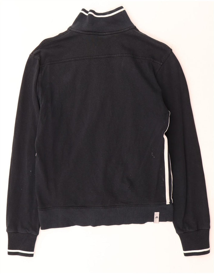 Giacca da tuta da uomo Adidas UK 38/40 cotone nero medio
