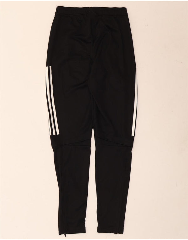 Pantaloni della tuta da donna Adidas UK 4 XS poliestere nero