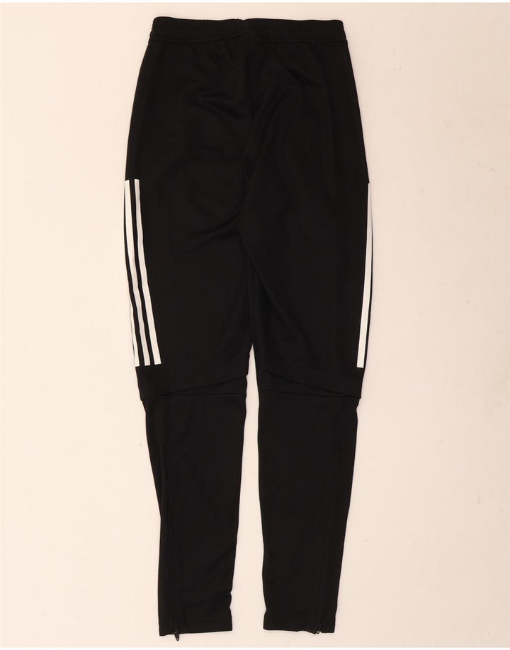 Pantaloni della tuta da donna Adidas UK 4 XS poliestere nero