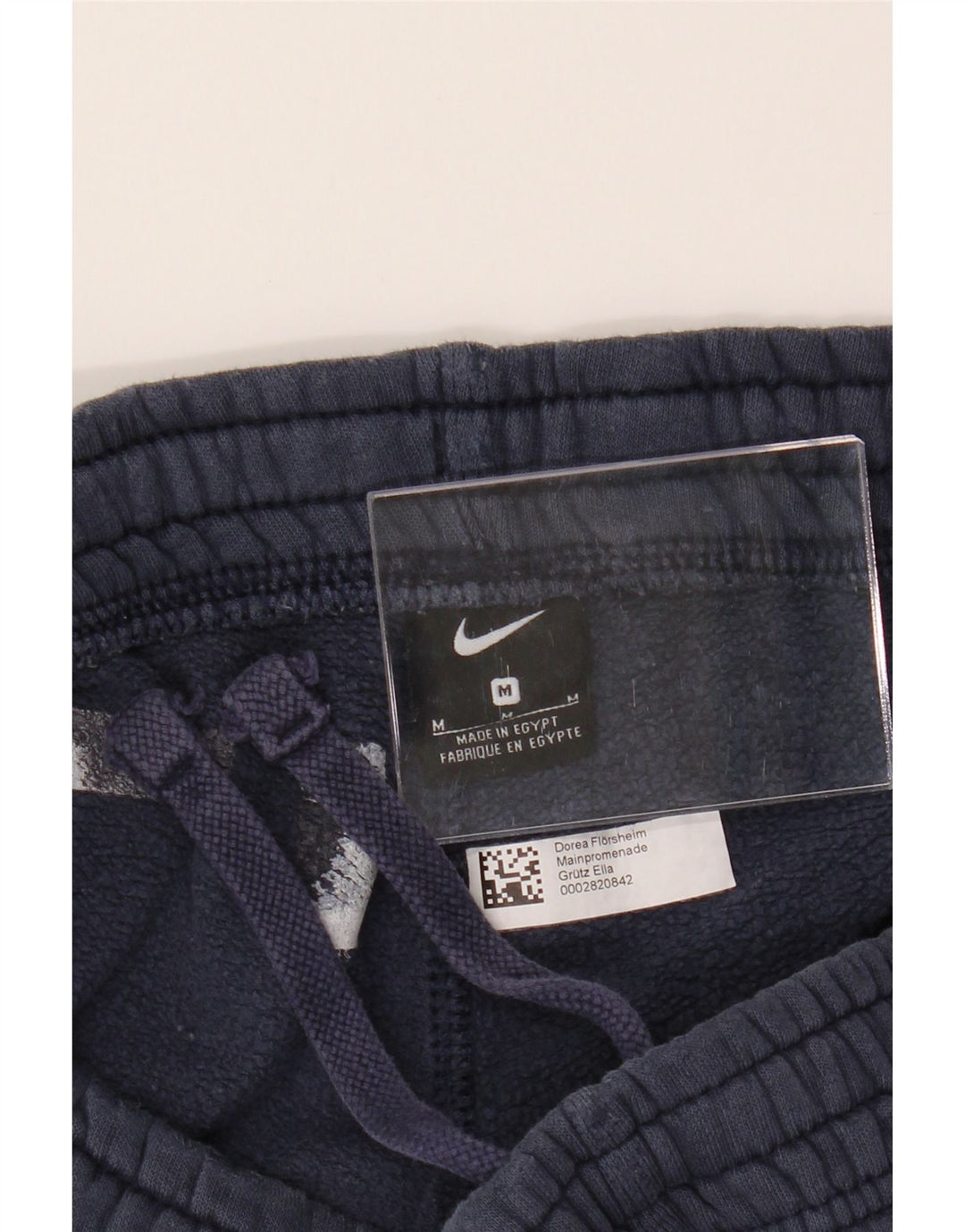 NIKE Mens Tracksuit Trousers Medium  Navy Blue Vintage Nike and Second-Hand Nike from Messina Hembry 