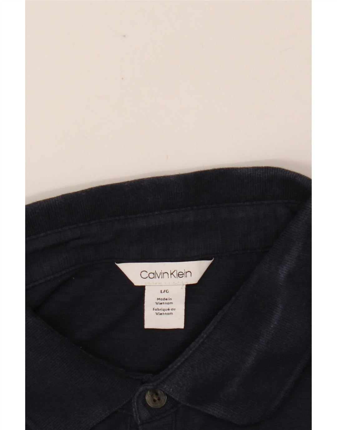 Polo da uomo CALVIN KLEIN Large grigia color block