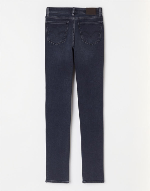 Jeans Levi's 712 Slim da donna W26 L30 in cotone blu navy