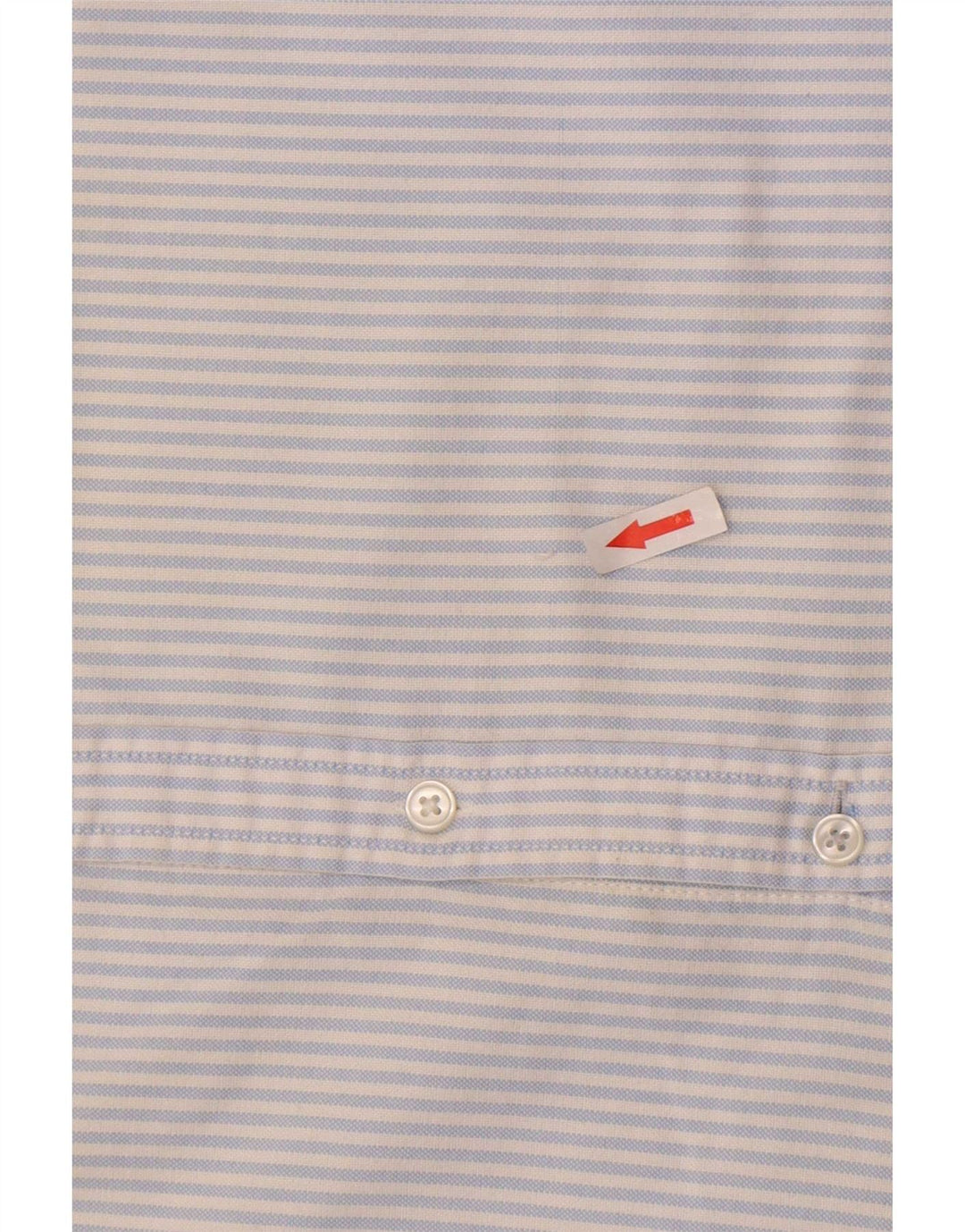 Camicia da uomo slim fit American Eagle piccola in cotone a righe blu